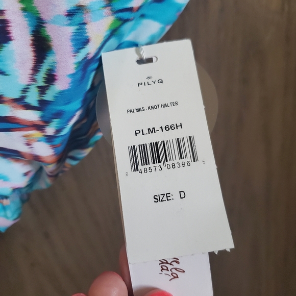 NWT Pilyq Tropical Print Bikini Set - Picture 3 of 4